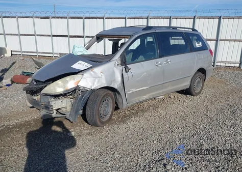 2006 Toyota Sienna Ce z USA, uszkodzony, nr VIN 5TDZA23C96S418553
